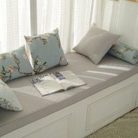 家柏饰(CORATED)高密度海绵飘窗垫窗台垫定做沙发垫北欧阳台垫榻榻米可机卡座 15号色 10cm飘窗垫