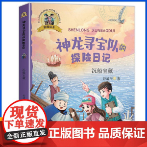 [正版]神龙寻宝队的探险日记最新-沉船宝藏彩图注音 在故事中了解中国历史小学生暑假历史启蒙冒险刺激故事三四五六年级