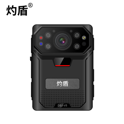 灼盾DSJ-F6 小型随身胸前佩戴现场记录仪 黑色 64G