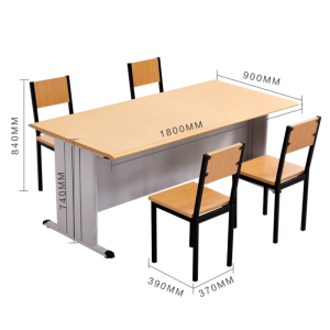 韶优 钢木培训阅览桌YLZ-1 YLZ-1