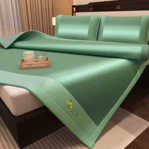 优福安达艾草驱蚊冰丝凉席 多色可选 LX2025030002 /张