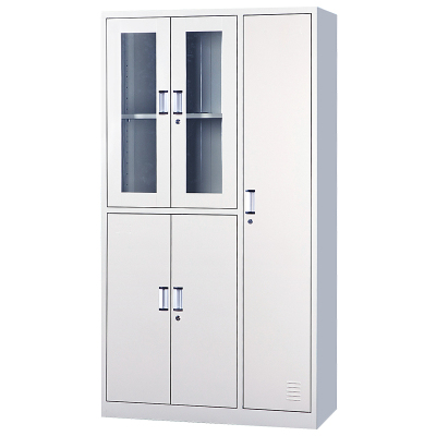 豫双伟 五门更衣柜宿舍衣柜储物柜办公柜铁皮柜钢制衣柜
