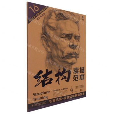[N]石膏五官+头像结构素描范本(黄金典藏版)/造型基础训练方法丛书/结构素描范本-9787571212407