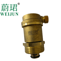 蔚珺铜自动排气阀4分DN15mm个