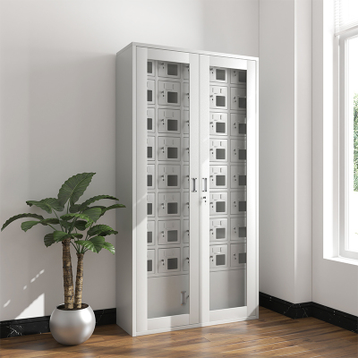 臻远手机柜充电柜可定制保管收纳柜 四十门手机充电柜