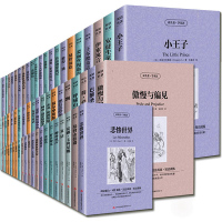 正版 中英文世界名著 全套80册 读名著学英语 白鲸 傲慢与偏见 简爱 飘 英文原版原著中英文互译文