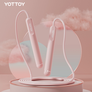 YOTTOY 跳绳健身减肥运动成人专用燃脂竞速跳神女生专业减脂有绳训练绳子 暴汗竞速跳绳 TS23B01