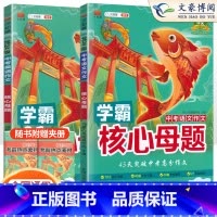 24版[2本套]语文+英语作文 初中通用 [正版]中考真题核心母题数学物理化学语文英语学霸核心母题作文初中必刷题解题有法