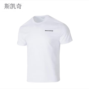 斯凯奇男女同款短袖T恤P225U117-0019S件