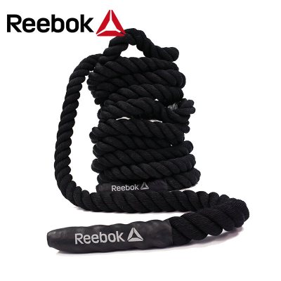 锐步Reebok战绳健身甩大绳体能训练MMA格斗绳粗绳肌肉绳力量RSRP-10050战绳RSRP-10050