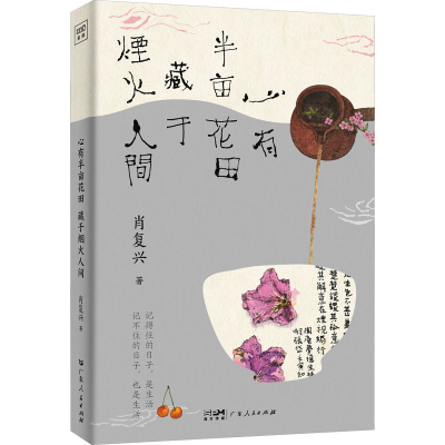 正版新书]心有半亩花田 藏于烟火人间肖复兴9787218172187
