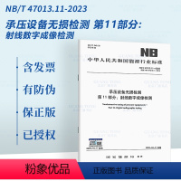 [正版]2024年新标 NB/T 47013.11-2023 承压设备无损检测 第11部分:射线数字成像检测 2024
