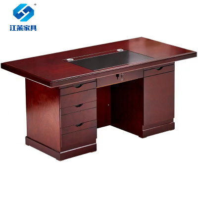 江莱实木贴皮电脑桌1400*700*750mm/JL-Z24/张