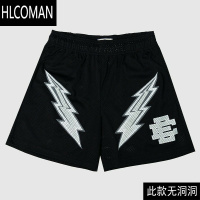HLCOMANEE美式休闲健身短裤男肌肉运动四分裤网眼透气篮球训练裤街头潮流