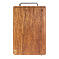 康巴赫菜板黑金檀木实木家用防霉抗菌整木菜板案板双面切菜板砧板