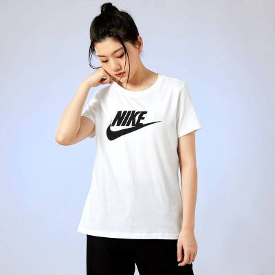 NIKE耐克女装短袖2021夏季运动休闲圆领舒适透气T恤BV6170-100