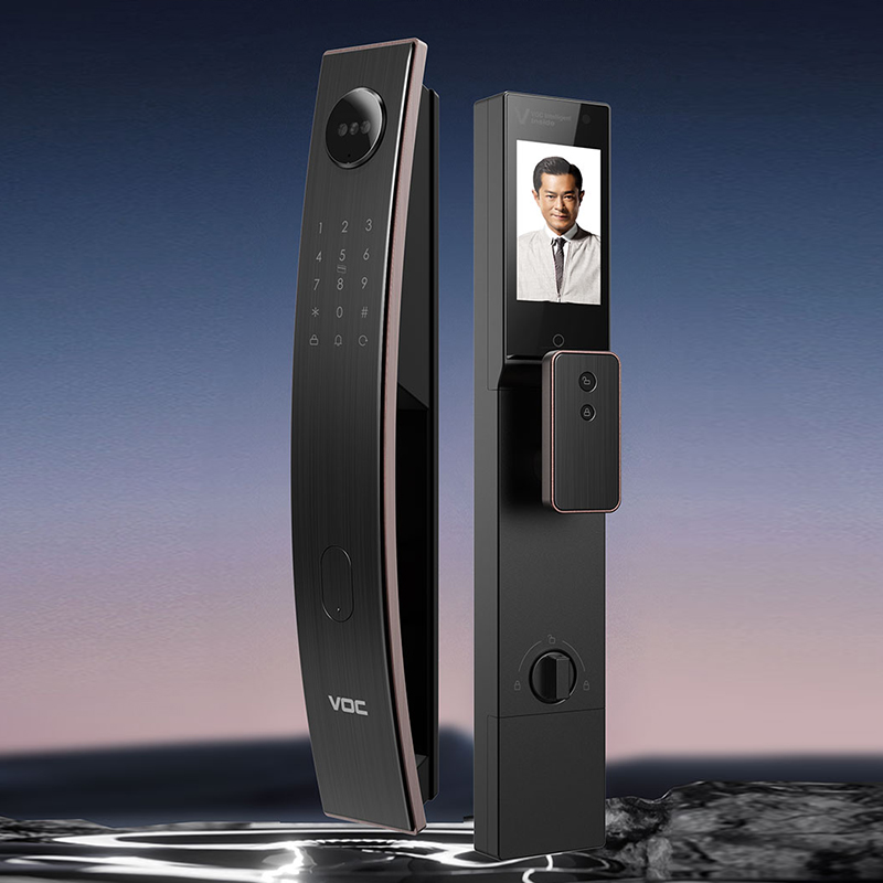 智贝勒VOC智能门锁K9Max全功能顶配人脸掌静脉哨兵