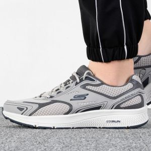 Skechers斯凯奇男鞋新款缓震透气休闲鞋耐磨健步鞋跑步鞋220034-BKCC ZP