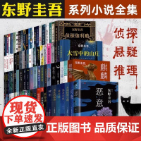 东野圭吾全集全套白夜行觉醒者们嫌疑人X的献身恶意解忧杂货店白鸟与蝙蝠透明的螺旋长长的回廊时生参者放学后秘密侦探小说架空犯