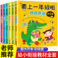 幼小衔接教材全套学前班老师大班一日一练专项综合练习题汉语拼音练习册拼读训练语文我要上一年级啦幼儿园暑