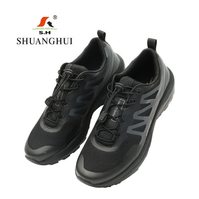 双惠绝缘运动鞋SH990018,颜色黑,功能:绝缘、防滑、耐磨,男女通用36-44码