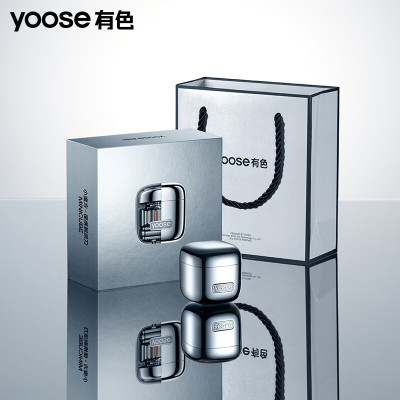 有色 D1单机款便携剃须刀 非合金(电镀银)