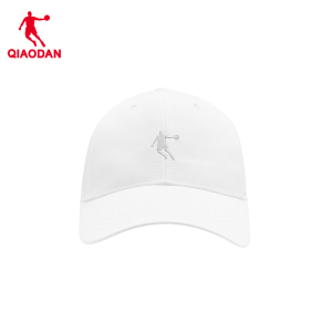 乔丹 户外运动帽休闲帽防晒遮阳帽QTEAC1253001 乔丹白
