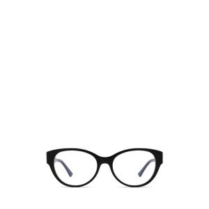 Cartier女款黑色透明猫眼太阳镜时尚复古醋酸酯眼镜框