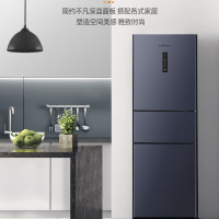 新飞(Frestec)223升家用三门三温风冷无霜家用电冰箱 小巧机身节能省电低噪 BCD-223WK3DT