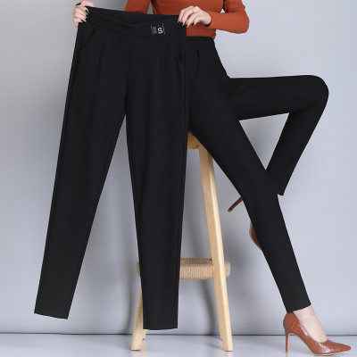 遇见衣姿女士打底裤高腰修身显瘦小脚裤弹力长裤百搭铅笔裤休闲裤