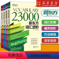 [正版]词汇进阶Vocabulary Basic+6000+12000+23000共4本 英语自学书籍初中高中中考高考