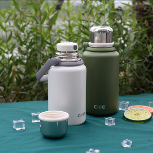 希乐(cille)大容量保温杯大容量户外运动便携水杯男女316不锈钢大号商务茶杯