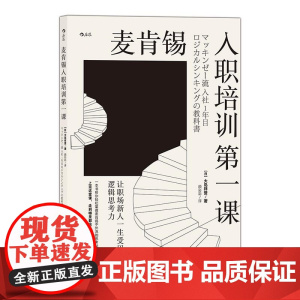 麦肯锡入职培训第一课让职场新人一生受用的逻辑思考力 日大岛祥誉大象出版社