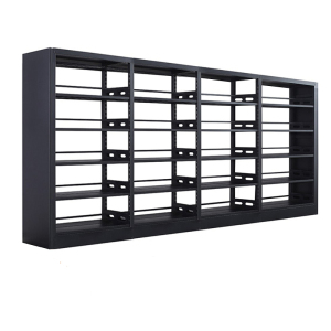 慧采云 钢制书架学校图书馆书店书籍室阅览室双面书架资料架双面一列四组