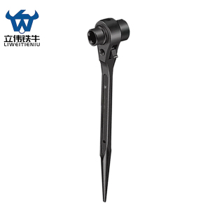 立伟铁牛尖尾棘轮扳手24×30mm/把