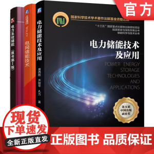 正版套装 电力储能技术及应用系列 全3册 电力系统储能 电网储能技术 电力储能技术及应用 机械工业出版社
