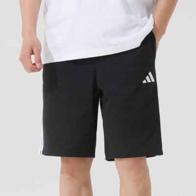 ADIDAS阿迪达斯男裤新款经典简约运动休闲针织短裤IX1247 ZP