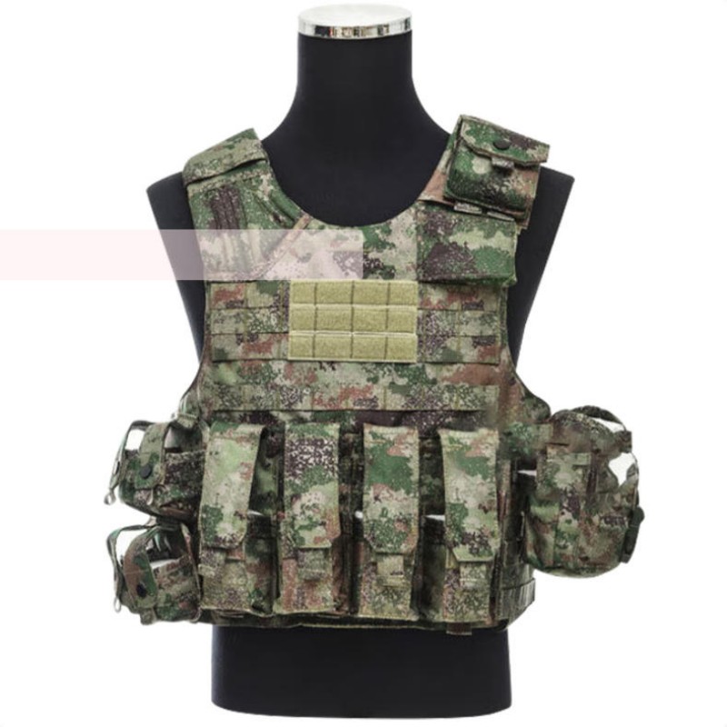 麦盾 尼龙面料携行具战术背心11件套 (含GA2级PE芯片)+插板