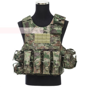 麦盾 尼龙面料携行具战术背心11件套 (含GA2级PE芯片)+插板