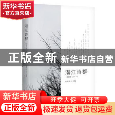 正版 潜江诗群:2016-2017 黄明山主编 长江文艺出版社 9787570201