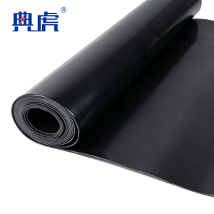 典虎 绝缘胶皮 黑色5mm*1m*1m 平方米