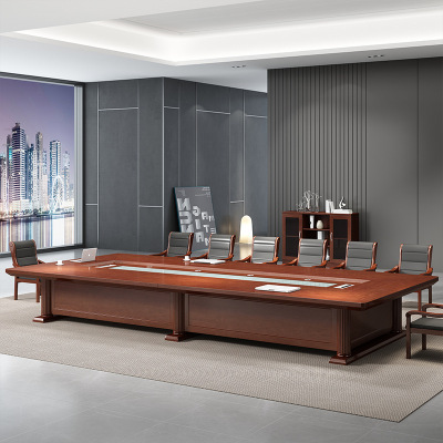 榭邦 办公 家具 办公桌 会议桌 洽谈桌6米大型培训桌开会桌 6000*1800*750mm
