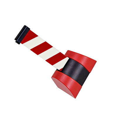 斯赞 红白相间壁挂式隔离带 2米伸缩器 个