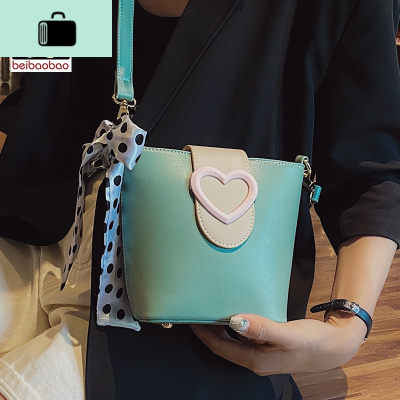 小包包女2020新款潮女包斜挎包夏天时尚水桶包单肩少女网红NEW LAKE女斜挎包