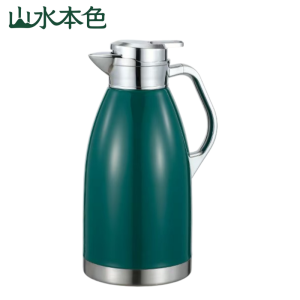 山水本色 304不锈钢保温壶罗马壶热水瓶 2.3L 个