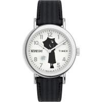 Timex/天美时极简商务石英表百搭防水夜光中性手表