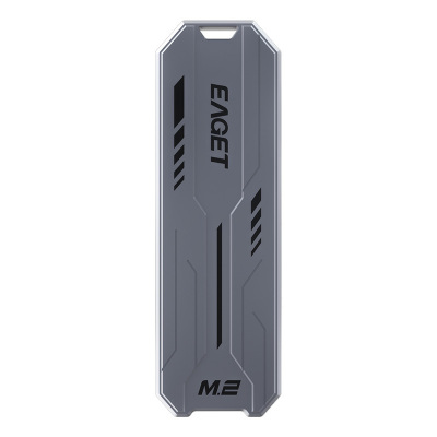 忆捷(Eaget)M.2移动固态硬盘(PSSD)HM05 Type-C USB3.2高速传输CNC全金属款512G