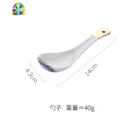 网红餐具ins碗盘家用北欧轻奢创意个性陶瓷汤碗饭碗盘子碗碟套装 FENGHOU 味碟