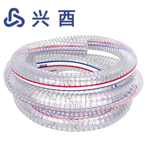 兴酉 PVC透明钢丝软管 内径127mm 米
