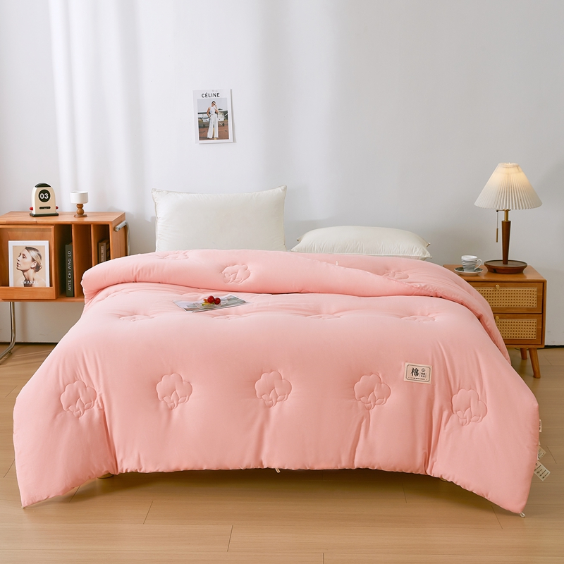 名都丽人MDLR-CP54 -180*200cm 长绒棉棉花被(5斤)(计价单位:件)粉色
